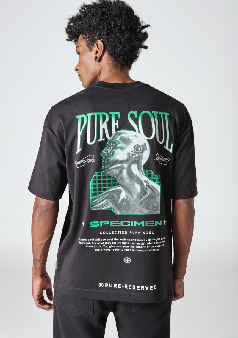 Camiseta Pure Soul negra
