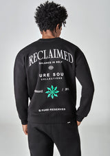 Black  Pure Soul Sweatshirt