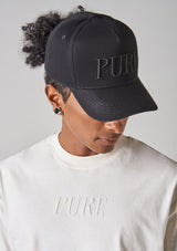 Gorra negra pura